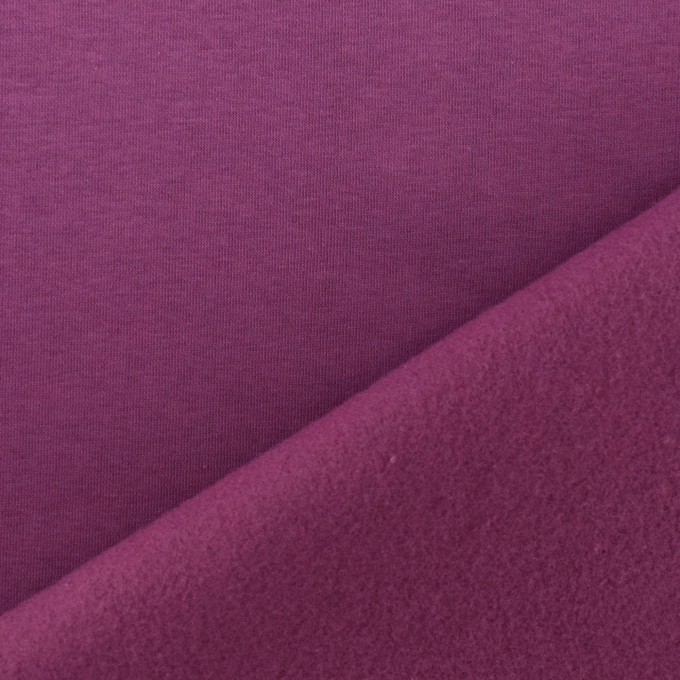Wintersweat uni, violett