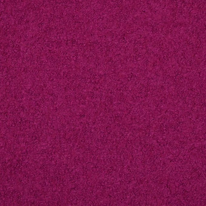 Wollen Bouclé licht, fuchsiaroze