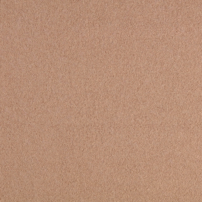 Wollen Bouclé licht, modderkleurig