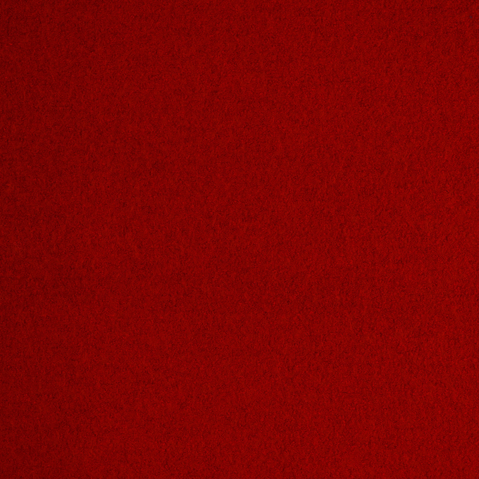 Wollen Bouclé licht, signaalrood