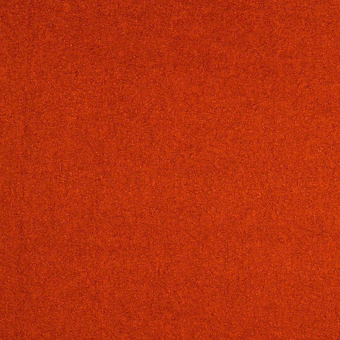 Tissu lainage bouclette léger, terracotta chiné