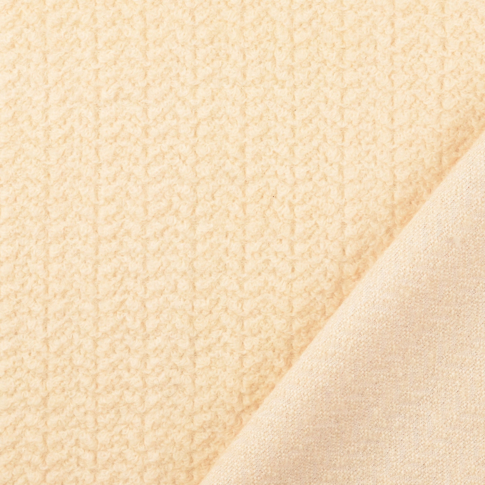 Woll Bouclé Zick Zack, creme