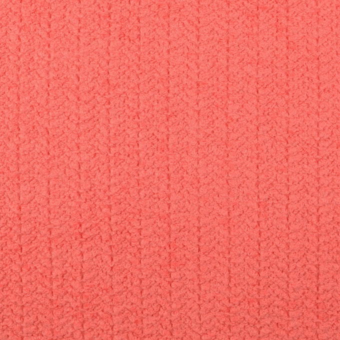 Woll Bouclé Zick Zack, koralle