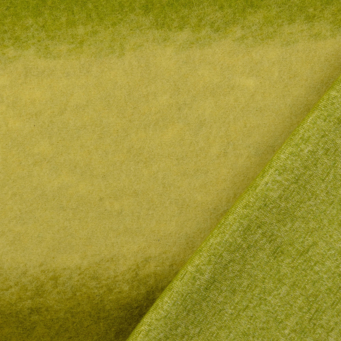 Tissu lainage maille tricoté, vert