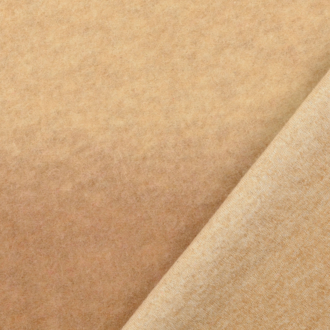 Tissu lainage maille tricoté, sable