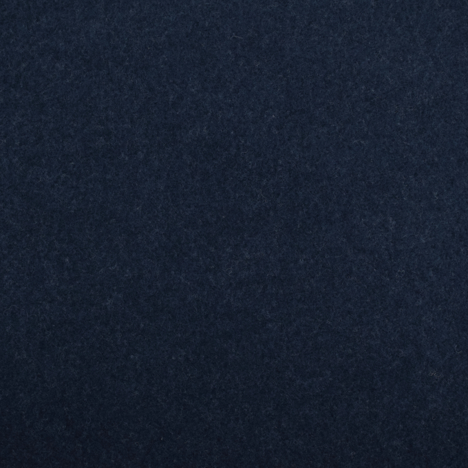 Tissu laine vierge uni, bleu foncé