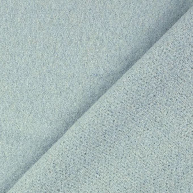 Tissu laine vierge uni, menthe foncé