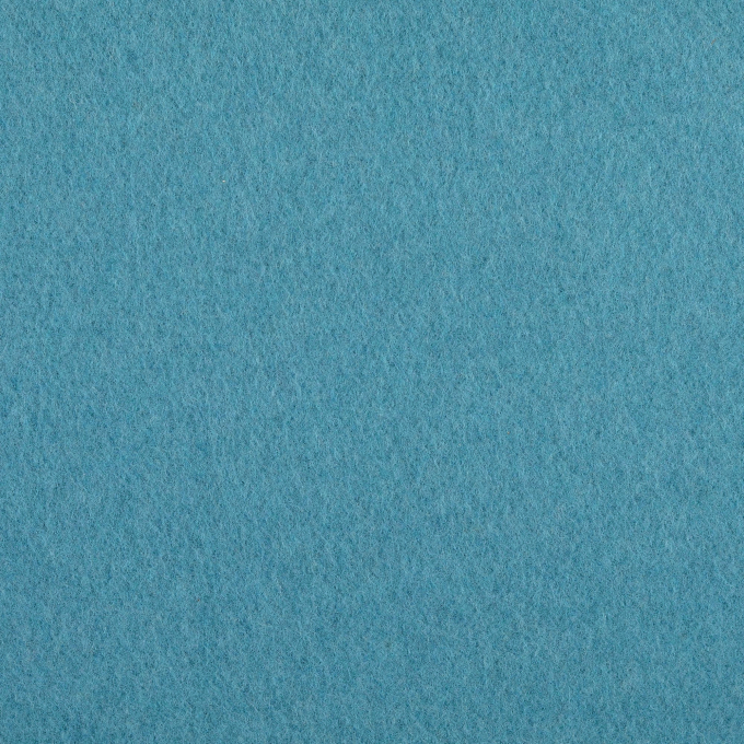 Tissu laine vierge uni, bleu pétrole clair