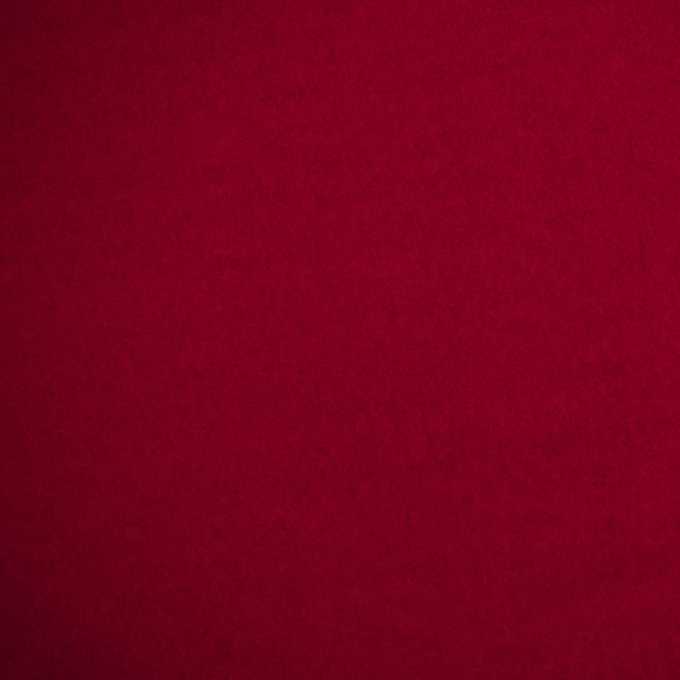 Tissu laine vierge uni, rouge
