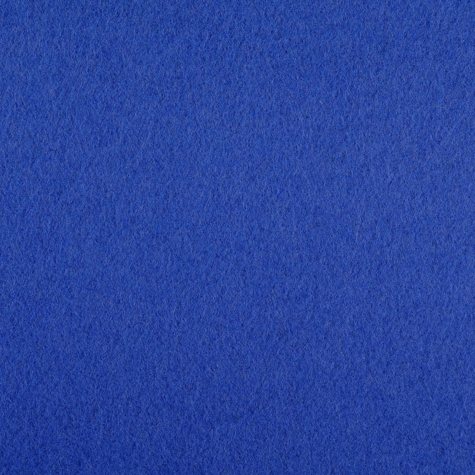 Tissu laine vierge uni, bleu royal