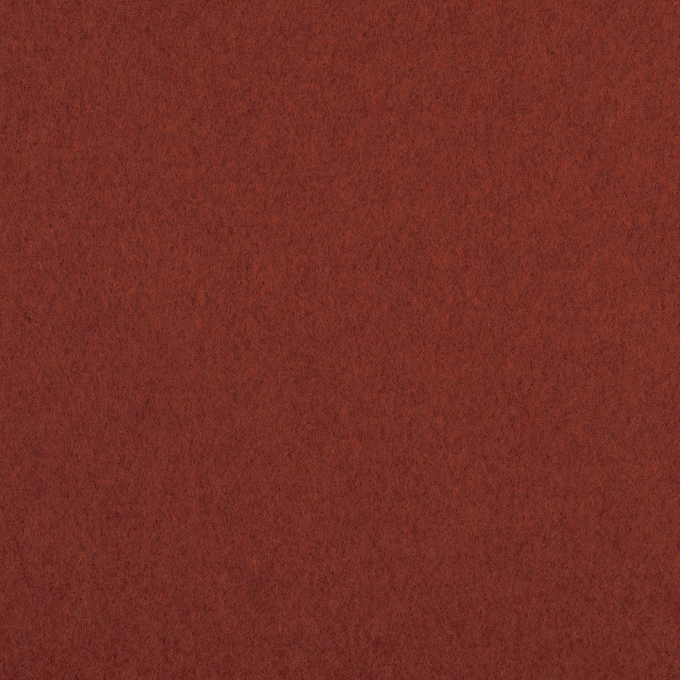 Wollen fleece uni, terracotta