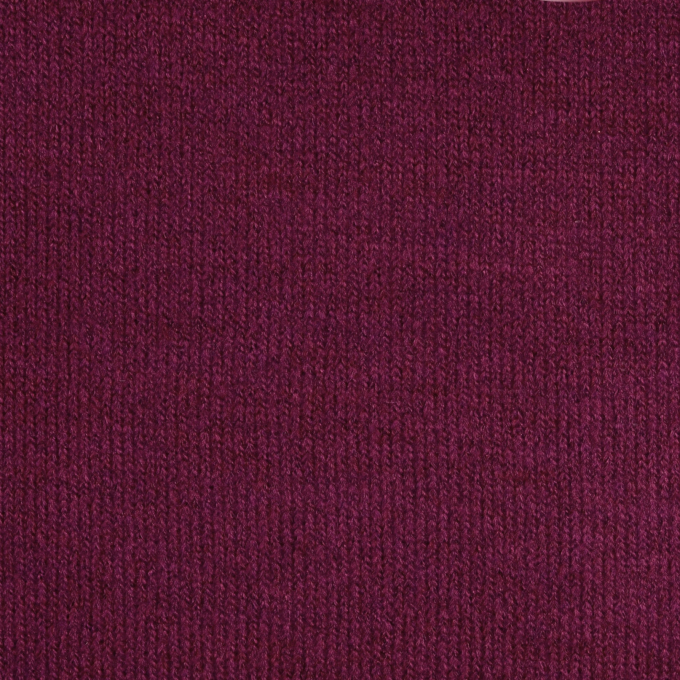 Gebreide stof met wol, bessenkleurig