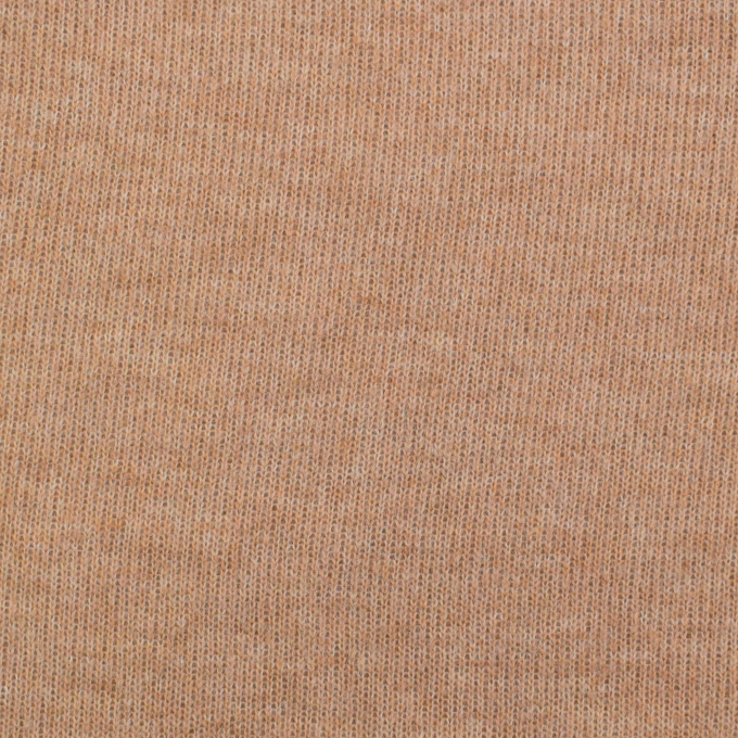 Wollstrickstoff, camel meliert