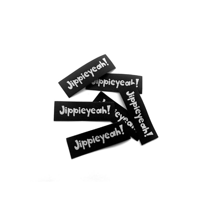 XL Patch Jippieyeah!, schwarz