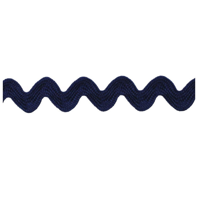 Zigzagband donkerblauw 12mm
