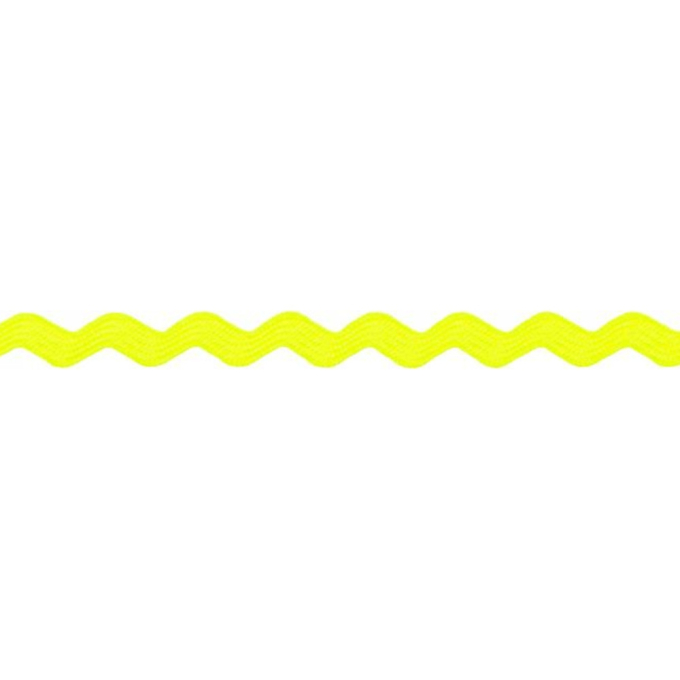 Zigzagband neongeel 5 mm