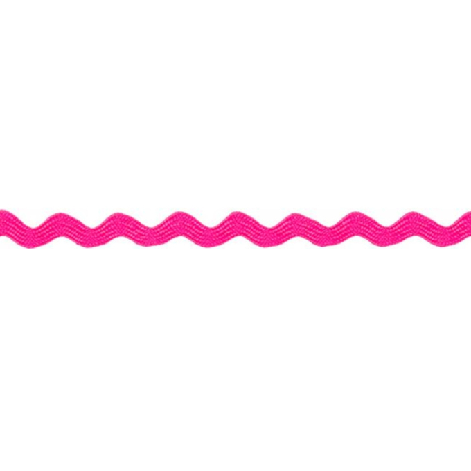 Zackenlitze neonpink 5 mm