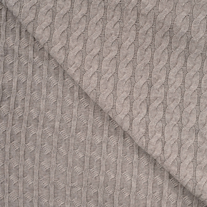 Gevlochten stof, taupe