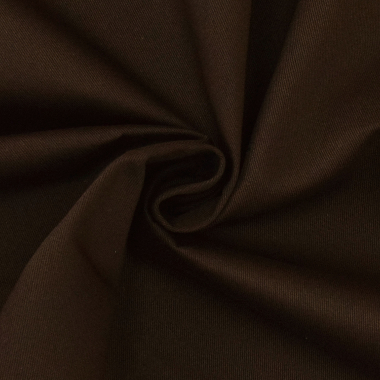 Cotton Twill brown Fabrics Hemmers
