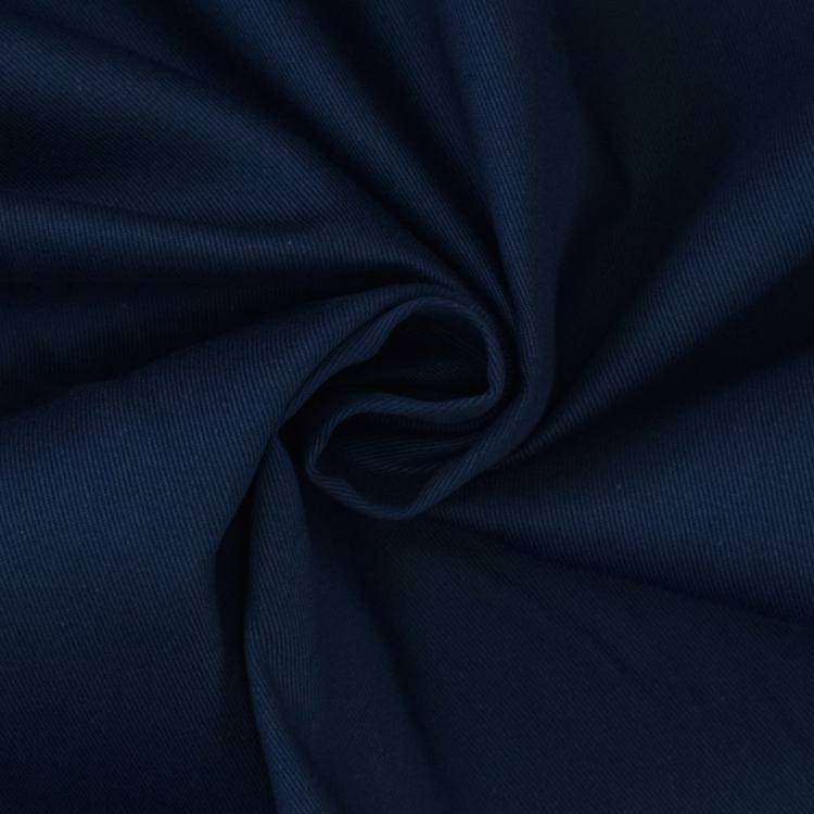 Cotton Twill Light Navy - Bloomsbury Square Dressmaking Fabric