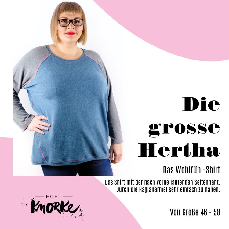 E Book Echt Knorke Shirt Die Grosse Hertha German Fabrics Hemmers