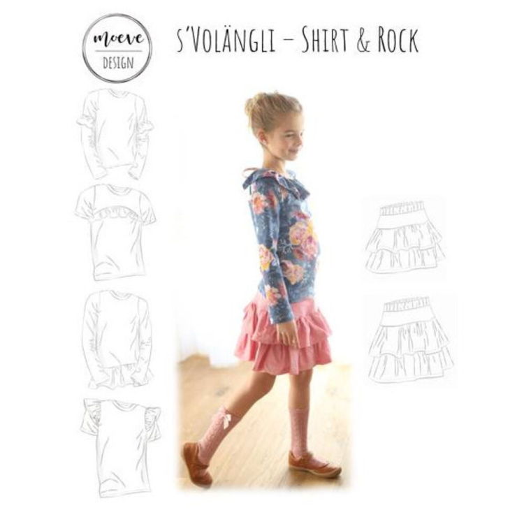 Patron jupe tulle enfant pdf Maureen Moeve.Design, en allemand