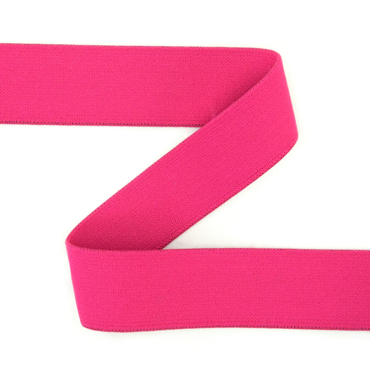 Elastic Colour Line, bright pink Fabrics Hemmers