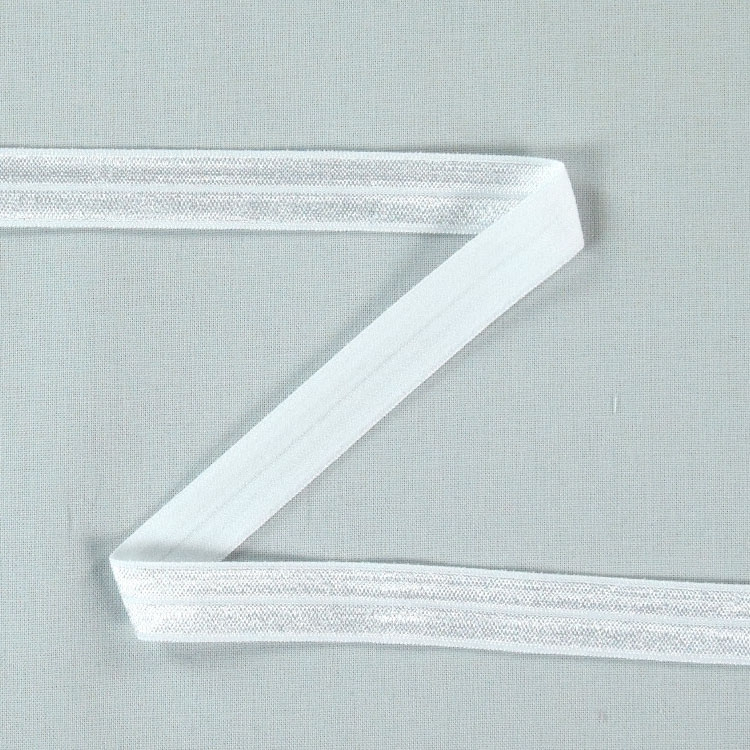 15mm Silver Blue Lingerie Elastic