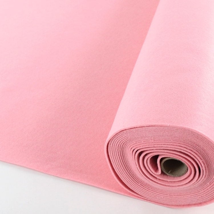 Inleg Infrarood erectie Vilt 3 mm, 90 cm breed, roze | Stoffen Hemmers