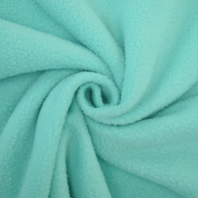 Fleece antipill, mint green Fabrics Hemmers