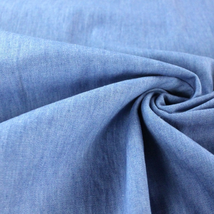 Denim fabric light, light blue Fabrics Hemmers