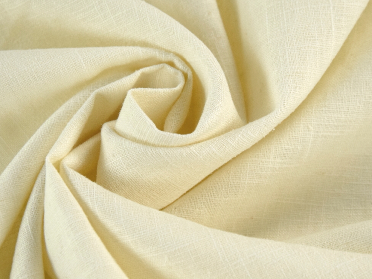 Linen, cream Fabrics Hemmers