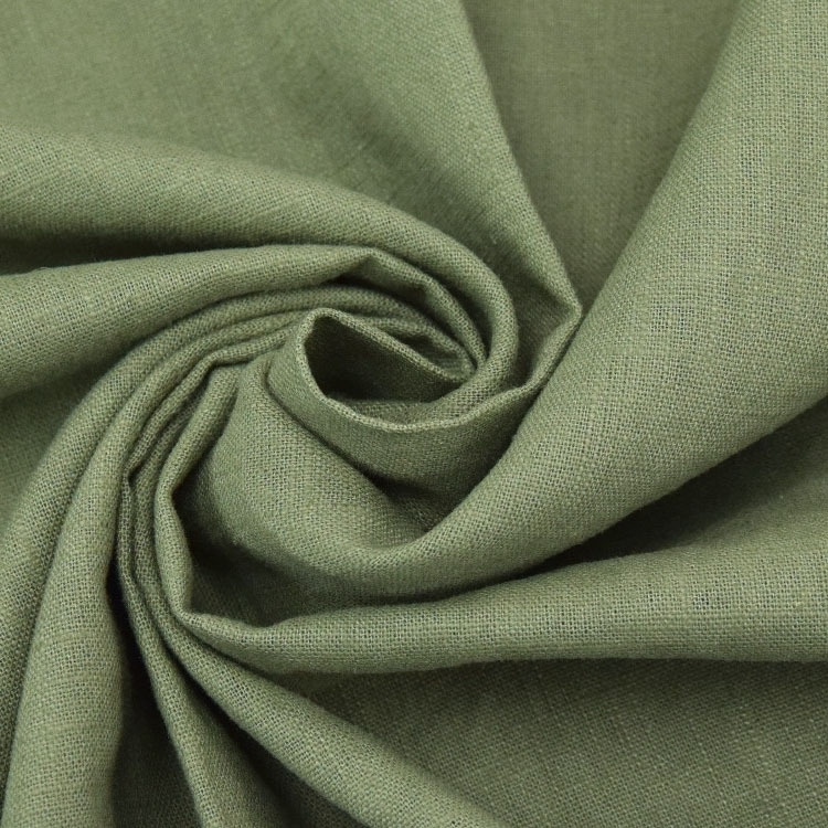 Linen, khaki | Fabrics Hemmers