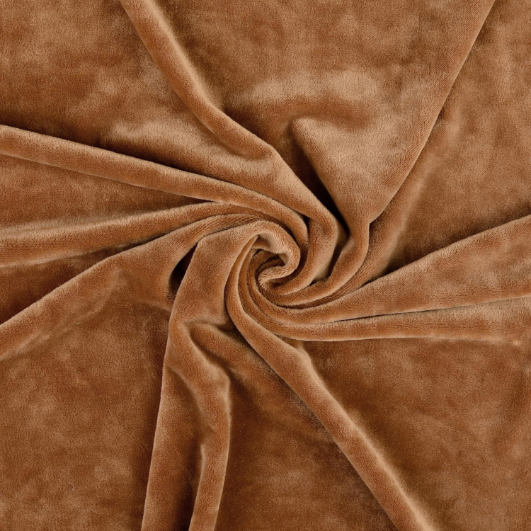 Rosa Meterware Nicki Stoff Sterne Nicki Stoff Uni – Altrosa