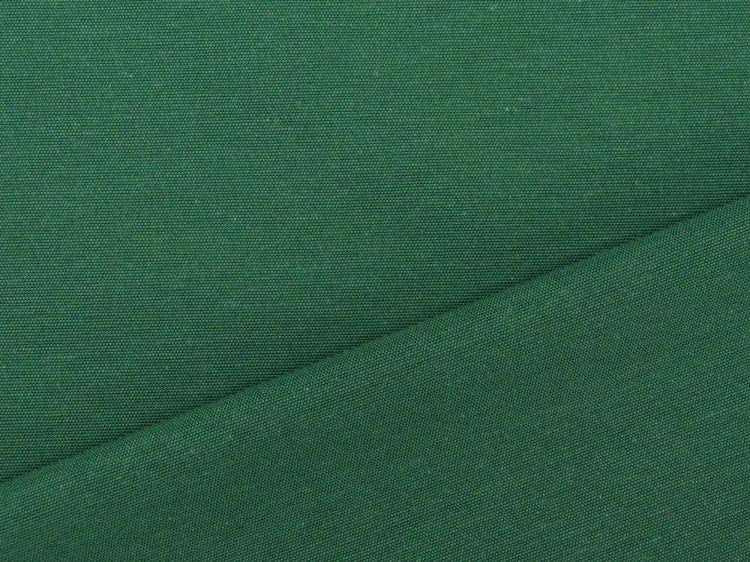 Ottoman Uni dunkelgrün | Stoffe Hemmers
