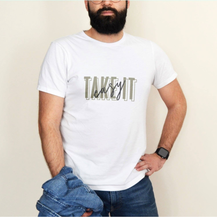 Plotterdatei Daddy2Design Take it easy, german Fabrics Hemmers