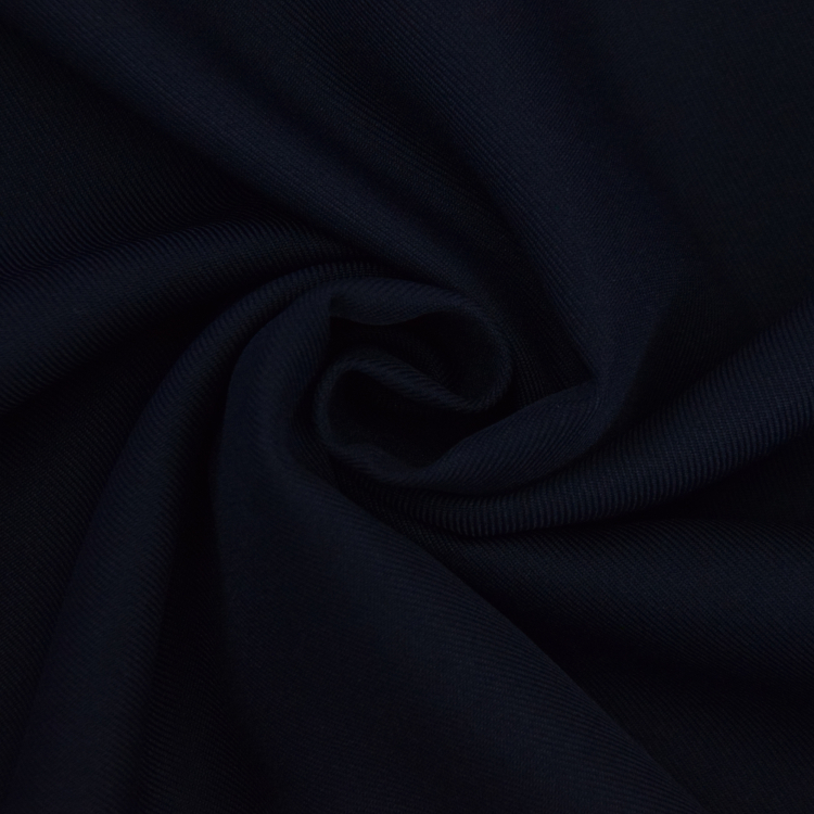 Polyester-Gabardine, marineblauw | Stoffen Hemmers
