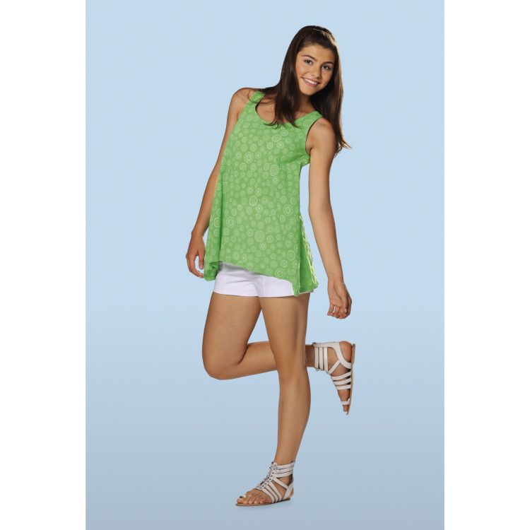 Burda Young Sleeveless Dress /& Tunic Dress Fabric Sewing Pattern 7390