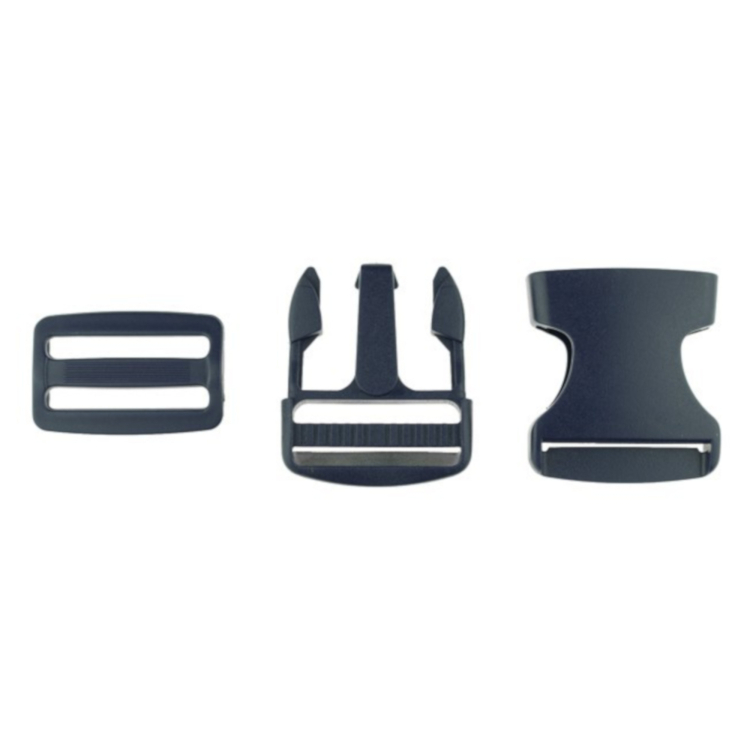 Taschenverschluss Set Steckschnallen Set 3 8 Cm Marine