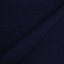 Tissu polaire 100% coton, bleu foncé