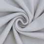 Tissu polaire 100% coton, gris clair