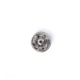 12 boutons pression Prym, 6 mm, couleur argent