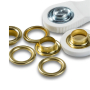 Ringen met schijven MS goudkleurig 11,0 mm
