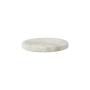 Bouton couture chanvre et polyester recyclé, 15mm 2 trous, naturel-marbré