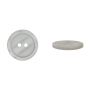Bouton couture basic 15mm 2 trous, gris clair