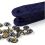 Siernieten MS zilverkleurig/oudijzer 9 mm