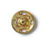 Aannaaidrukknopen MS goudkleurig 21 mm