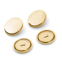 3 boutons à recouvrir Prym, 29 mm, or