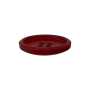 Bouton couture papier recyclé, 23 mm, rouge foncé