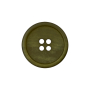 Bouton couture papier recyclé, 23mm 4 trous, vert olive